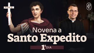 1º dia  Novena a Santo Expedito [upl. by Eelreveb]