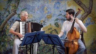 ZEFIRO TORNA  Monteverdi  Italian classical accordion music amp viola da gamba fisarmonica Akkordeon [upl. by Ardnu811]