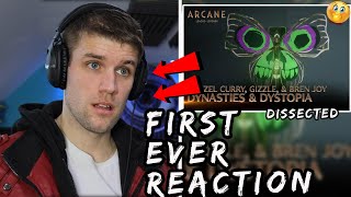 Rapper Reacts to ARCANE LEAGUE OF LEGENDS  Dynasties amp Dystopia  Denzel Curry Gizzle Bren Joy [upl. by Annoyi]