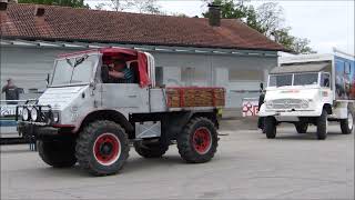 UNIMOG Teilemarkt 2023 in Kuppenheim [upl. by Hanahs]