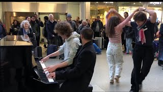 Dancers jive to Boogie woogie piano [upl. by Emyle147]