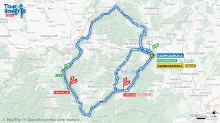 Tour de Hongrie  2022  4 szakasz Kazincbarcika–Kazincbarcika 177 km [upl. by Liagiba106]