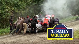 Crash amp Action  Rosenberg 1 Rally Moldava 2024 [upl. by Asilrak]