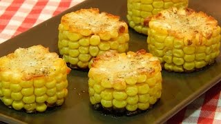 Receta fácil y rápida de maíz dulce al horno [upl. by Secilu704]