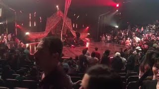 Cirque du Soleil performer falls during performance in Tampa [upl. by Furey]