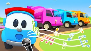 The Cement Mixer song amp more nursery rhymes for kids All the best songs for kids with Leo [upl. by Sik449]