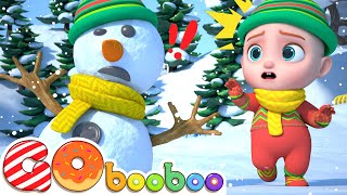 Winter Song  Fun in the Snow  GoBooBoo Nursery Rhymes amp Kids Songs [upl. by Tam800]