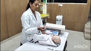 Clinical Procedure on Anthropometric Measurements of Newborn by MrsRohini Dani [upl. by Halladba]