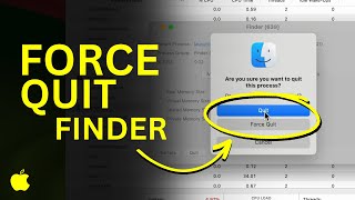 How to Quit Finder on Mac Finder App Not Responding [upl. by Fitzger866]