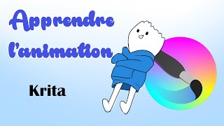 Apprendre lAnimation Krita [upl. by Seuqirdor600]