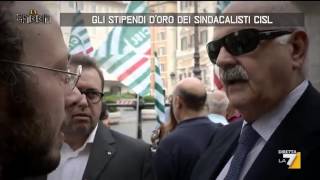 Gli stipendi doro dei sindacalisti CISL [upl. by Ormsby791]