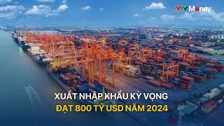 TÀI CHÍNH KINH DOANH XUẤT NHẬP KHẨU KỲ VỌNG ĐẠT 800 TỶ USD NĂM 2024  VTVMoney [upl. by Elocin]