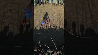 Donga stick fight from the sky  Surma tribe shorts ethiopia [upl. by Spiro]