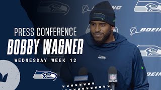 Bobby Wagner Seahawks Wednesday Press Conference  November 24 [upl. by Horgan13]