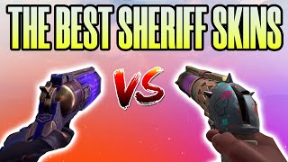 NEO FRONTIER SHERIFF VS ARCANE SHERIFF  VALORANT NEO FRONTIER SKINS [upl. by Airetal]