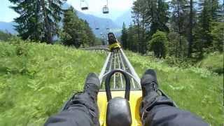 Longest Alpine Coaster in Imst Austria [upl. by Gettings607]