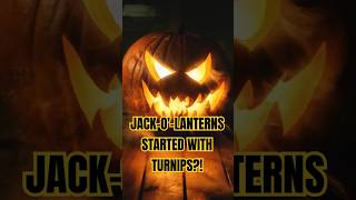 The Spooky Origin of JackoLanterns Why They Started with Turnips Not Pumpkins [upl. by Tessil]