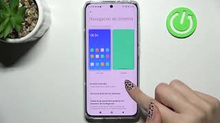Navegación de sistema en Xiaomi 12  usar gestos o botones de navegación [upl. by Oramlub]
