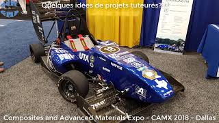 CAMX Composites and Advanced Materials Exposition au Kay Bailey Hutchison – Convention Center [upl. by Hpejsoj]