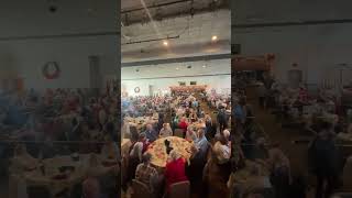 Sell out crowd for the Christmas show christmas musical shorts music singing christmasshow [upl. by Hakym757]