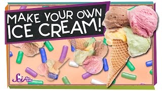 Make Your Own Ice Cream  sciencegoals [upl. by Esiouqrut]