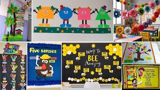 Best and Simple Classroom decoration ideas [upl. by Josler284]