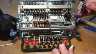 Inside the Facit TK Mechanical Calculator [upl. by Nhguavad]