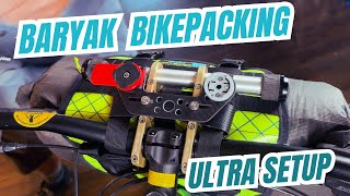 ULTRA BIKEPACKING SETUP FAT BIKE Trek Farley  BarYak Expedition Harness Ultra Triple Crown Bags [upl. by Newob733]