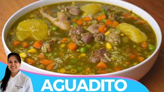 COMO PREPARA AGUADITO DE POLLO  RECETA PERUANA [upl. by Coriss627]