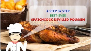 Best Ever SPATCHCOCKED DEVILLED POUSSIN [upl. by Amelina]