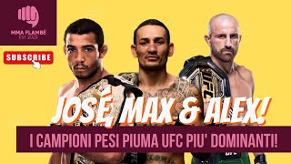 I MIGLIORI CAMPIONI UFC PESI PIUMA DELLA STORIA [upl. by Ynaiffit]