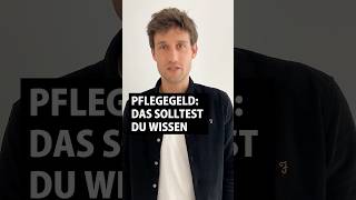 Pflegegeld  Das solltest du wissen shortvideo shorts [upl. by Nosidam846]