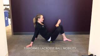 Piriformis lacrosse ball mobility [upl. by Janot]