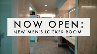 New Mens Locker Room Now Open [upl. by Ofilia]