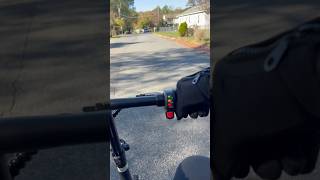 E bike test ride 🚲💨 ebike youtubeshorts electricbike [upl. by Philipson]