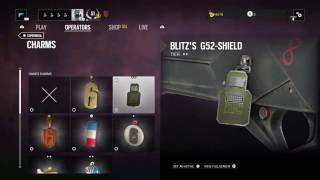 Blitz G52 Flash Shield Universal Charm Rainbow SixSiege [upl. by Maharva]