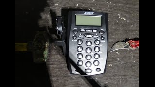 smashing a cordless phone keyboard test [upl. by Duvall]