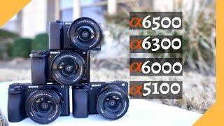 Sony A5100 vs A6000 vs A6300 vs A6500 A Buying Guide [upl. by Pogue]