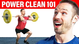 How to Power Clean From Olympic Weightlifter Darren Barnes [upl. by Yleme]