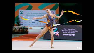 Polina Berezina  Ribbon 2024  Music [upl. by Trilbi]