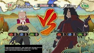 NARUTO SHIPPUDEN Ultimate Ninja STORM 3 Full Burst Tsuchikage VS Madara Battle Match Gameplay [upl. by Amyaj]