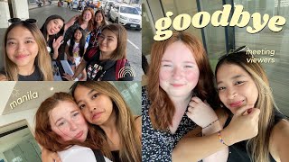 OUR LAST DAYS IN THE PHILIPPINES ✨ MANILA MEETING SUBSCRIBERS AND TEARFUL GOODBYES [upl. by Yvon164]