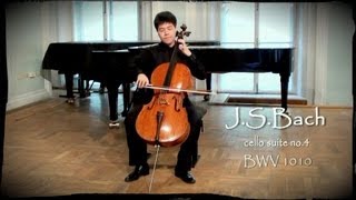 Bach Cello Suite No 4 Prelude Un Lee [upl. by Liddle]