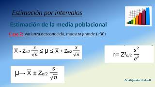 5 2 Estimación por intervalos [upl. by Igic258]