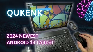 Qukenk 2024 Newest Android 13 Tablet Unboxing And Review [upl. by Stoll]