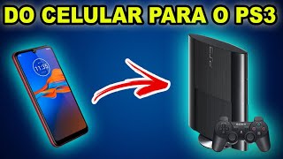 COMO PASSAR JOGOS DO CELULAR DIRETO PARA O PS3via cabo otg  cfwhen [upl. by Eimmit]