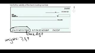 How to Check US Bank Routing Number is Valid or Not [upl. by Hayikaz]