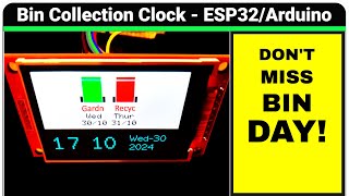 The BinDay Apocalypse NTP Clock  ESP32  Arduino [upl. by Aseuqram122]