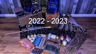 VUURWERK COMPILATIE 20222023  OUD EN NIEUW [upl. by Assilana782]