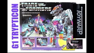 G1 trypticon Vintage Toy Review [upl. by Ettener]